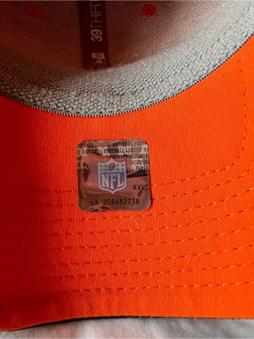 Denver Broncos Orange and Black Hat NWOT